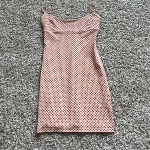 Miaou Anya Dress White Polka Dot